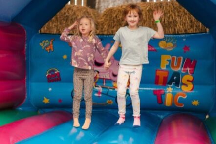 Bouncy Barn fun at Tapnell Farm Park